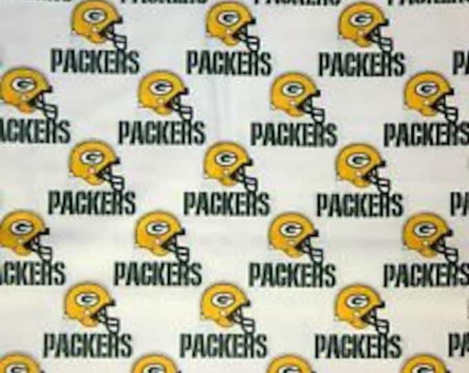 Green Bay Packers Cotton Fabric 100% Cotton Officially Licensed
