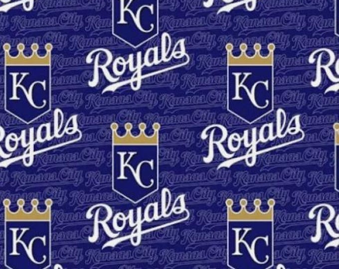 Kansas City Royals Fabric 100% Cotton Officially Licensed