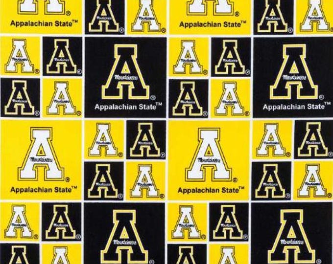 Appalachian State Mountaineers App State 100% Cotton Officially Licensed