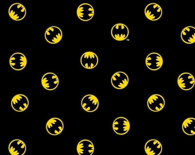Batman Licensed Cotton Fabric 100% Cotton Officially Licensed