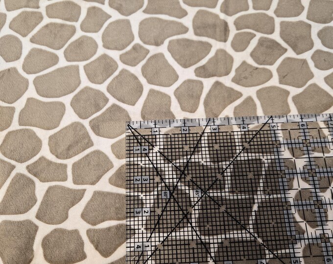 Giraffe Cuddle Sand Shannon Fabrics by the yard
