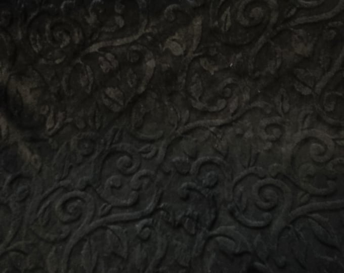Shannon Fabrics Black Embossed by the yard