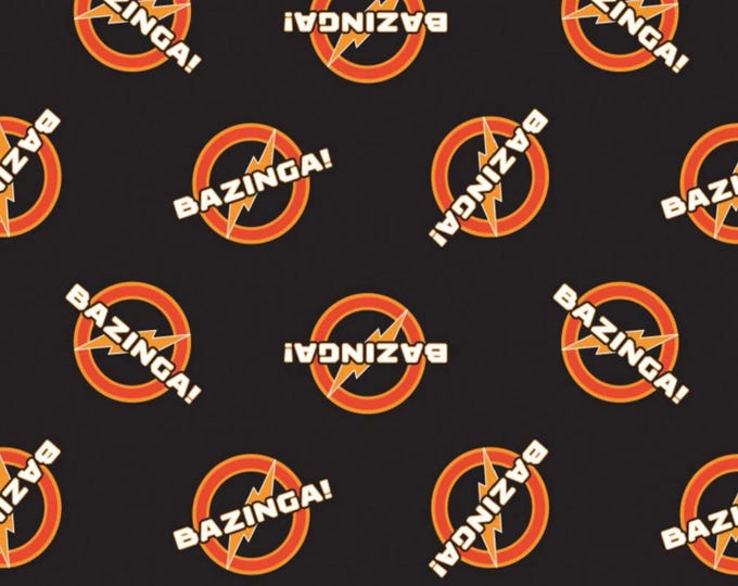 The Big Bang Theory Cotton Fabric 100% Cotton Officially Licensed