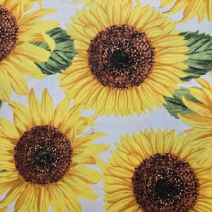 Sunflower Cotton Fabric 100% Cotton