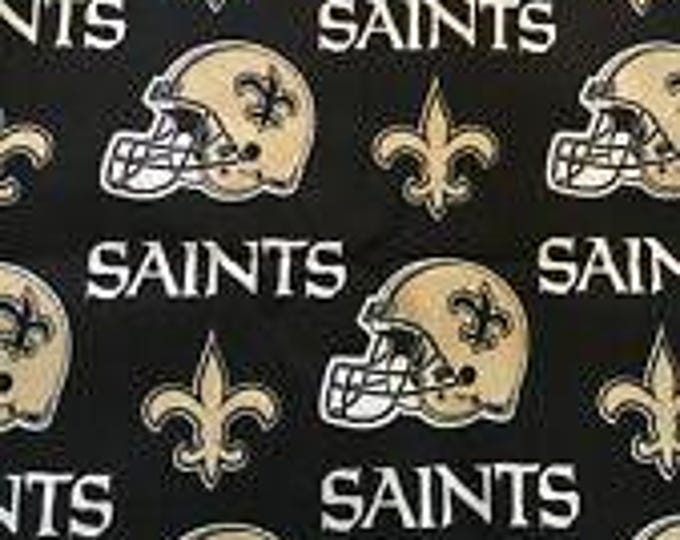 New Orleans Saints 100% Cotton Licensed Nfl Fabric Officially Licensed