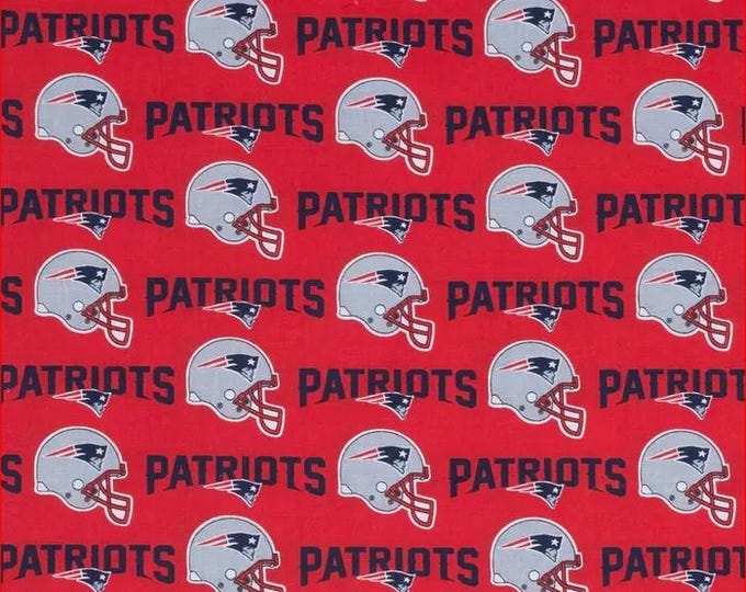 New England Patriots Football 100% Cotton Officially Licensed