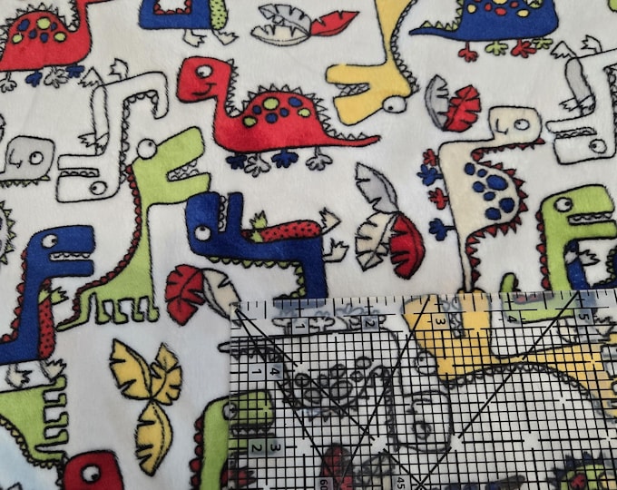 Roar! Cuddle Shannon Fabrics by the yard