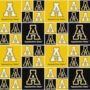 Appalachian State Mountaineers App State 100% Cotton Officially Licensed