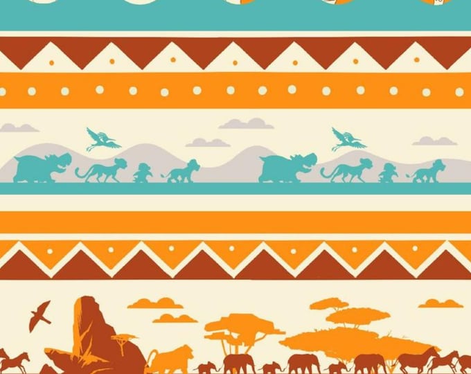The Lion King Cotton Fabric 100% Cotton Officially Licensed