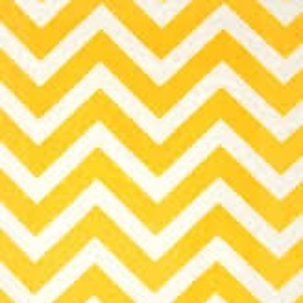Minky Fabric By the Yard Shannon Fabrics Lemon Yellow and Snow White Zig Zag Chevron Minky at Wholesale Prices