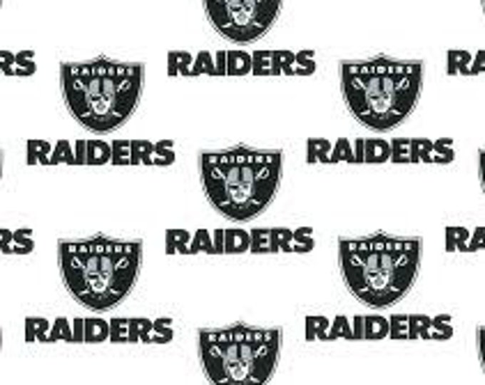Las Vegas Raiders Cotton Fabric 100% Cotton   Oakland raiders Officially Licensed