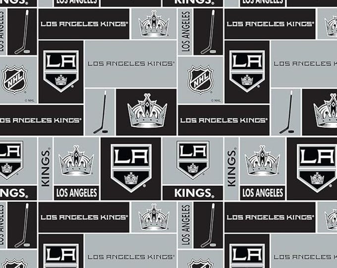 Los Angeles Kings Licensed FLEECE fabric. See Description for actual measurements available. Officially Licensed
