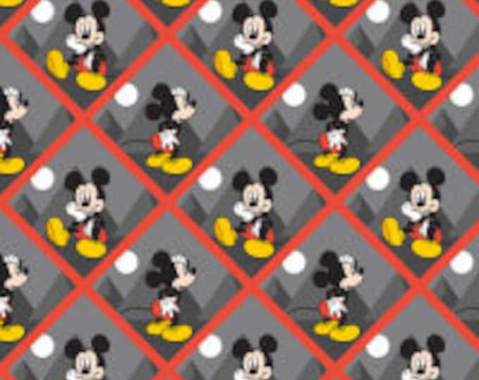 Mickey Tile Cotton Fabric 100% Cotton Officially Licensed