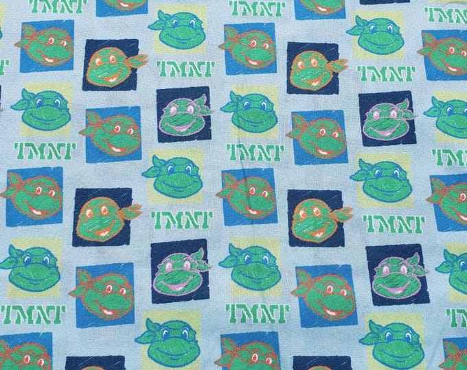 Teenage Mutant Ninja Turtles Cotton Fabric 100% Cotton   TMNT Officially Licensed