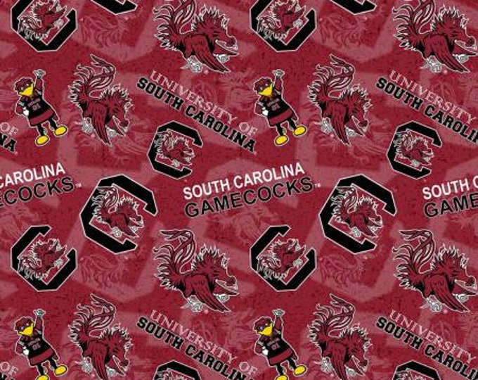 USC Gamecocks South Carolina 100% Cotton Tone on Tone Officially Licensed