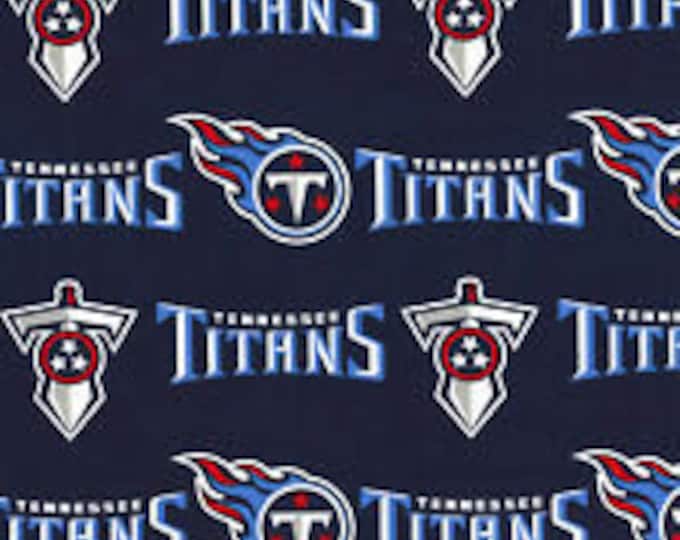 Tennessee Titans Cotton Fabric 100% Cotton Officially Licensed