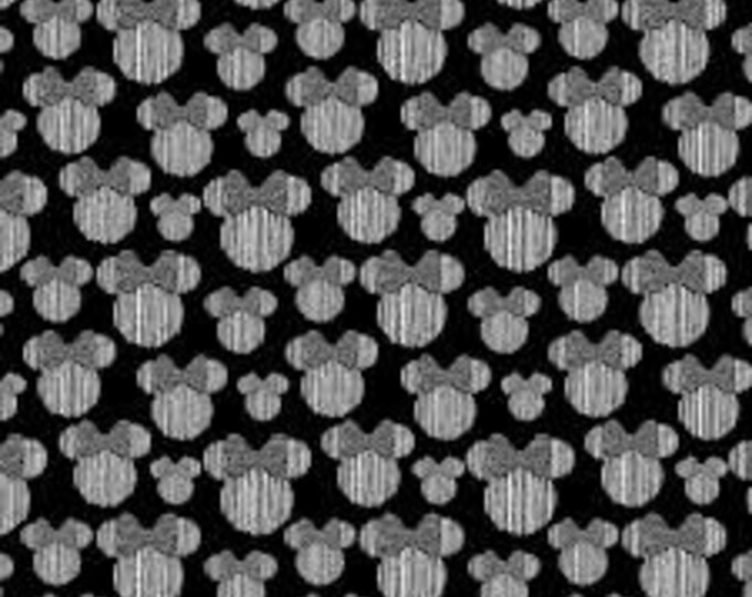 Minnie Heads Cotton Fabric 100% Cotton Officially Licensed