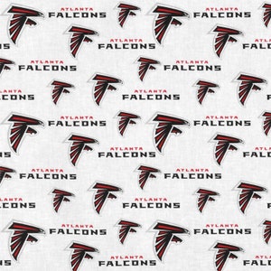 Atlanta Falcons Cotton Fabric 100% Cotton Officially Licensed