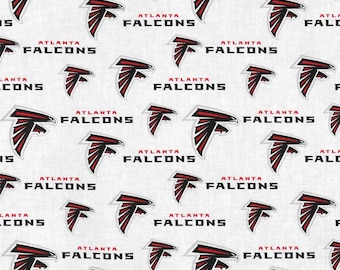 Atlanta Falcons Cotton Fabric 100% Cotton Officially Licensed