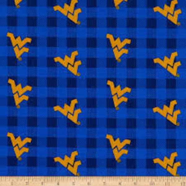 West Virginia Mountaineers 100% Cotton