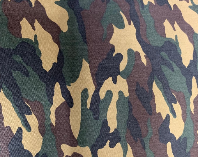 Camo camouflage Print cotton Fabric 100% Cotton