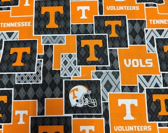 Tennessee Volunteers 100% Cotton Argyle Officially Licensed