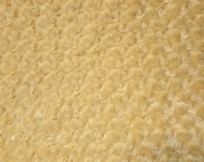 Shannon Fabrics by the yard Banana Cuddle Rose