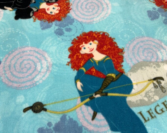 Disney BRAVE Licensed FLEECE fabric. Officially Licensed