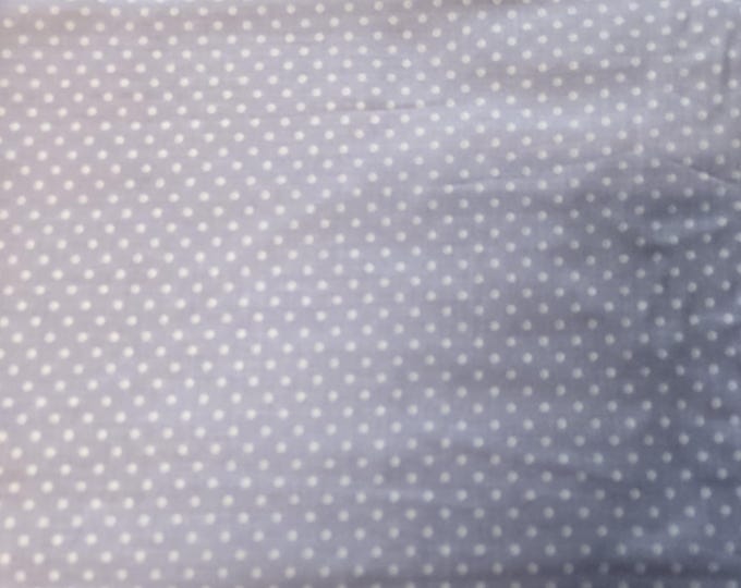Purple with White Polka Dots cotton Fabric 100% Cotton