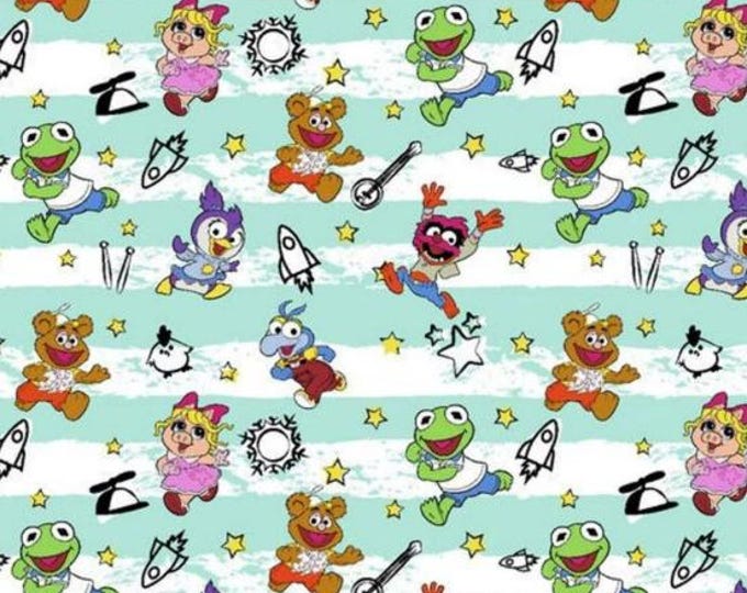 The Muppets Characters Springs Creative Cotton Fabric 100% Cotton Ships in 1 Business Day Officially Licensed