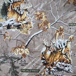 Camouflage Realtree Advantage 100% Cotton