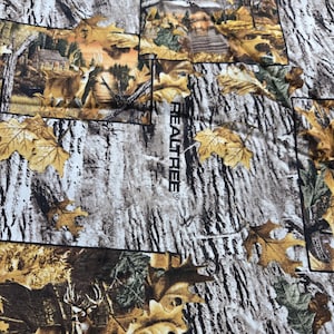 Camouflage Realtree Advantage 100% Cotton