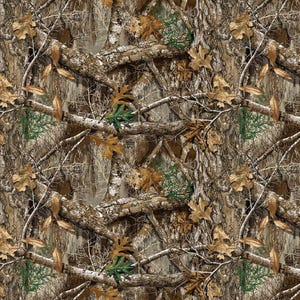 Camouflage Realtree Edge Pattern #10286 100% Cotton Camo