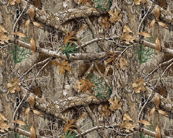 Camouflage Realtree Edge Pattern #10286 100% Cotton Camo