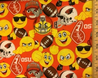 Oregon State Beavers OSU Fabric 100% Cotton Officially Licensed