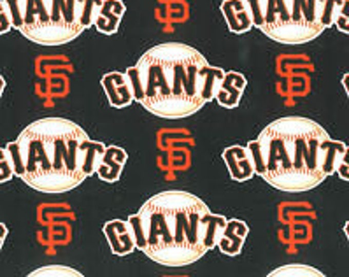 San Francisco Giants Baseball Fabric 100% Cotton Officially Licensed