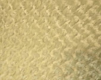 Shannon Fabrics by the yard Celery Cuddle Rose