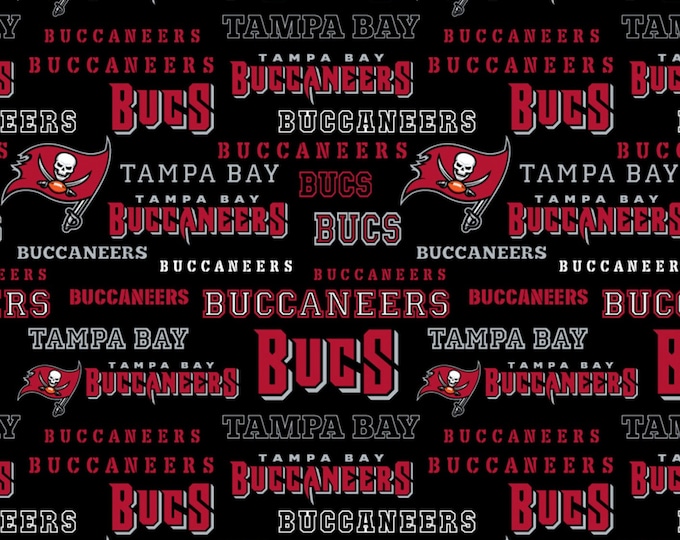 Tampa Bay Buccaneers 100% Cotton Officially Licensed