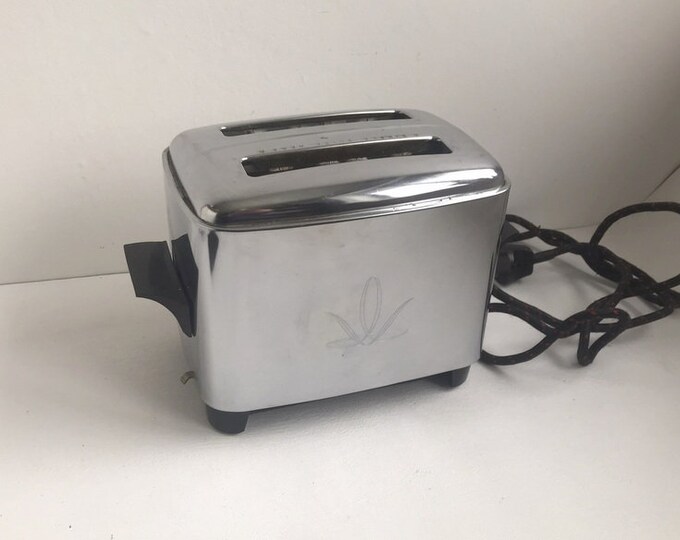 Vintage SILEX Automatic Popup Toaster , Model 20208, Plastic Chrome