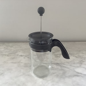 Vintage 90&#39;s Bodum Coffeepress, Bistro Plunger Pot, French Press,Danish Design.New Old Stock.Large