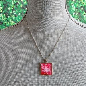 Pink Charm Necklace