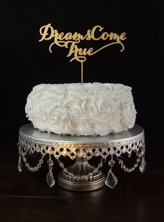 Wedding Cake Topper Dreams Come True Fairy Tale Series Etsy