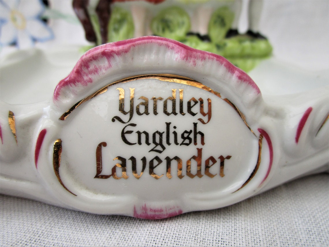 Yardley English Lavender Soap Dish. 1950s Etsy