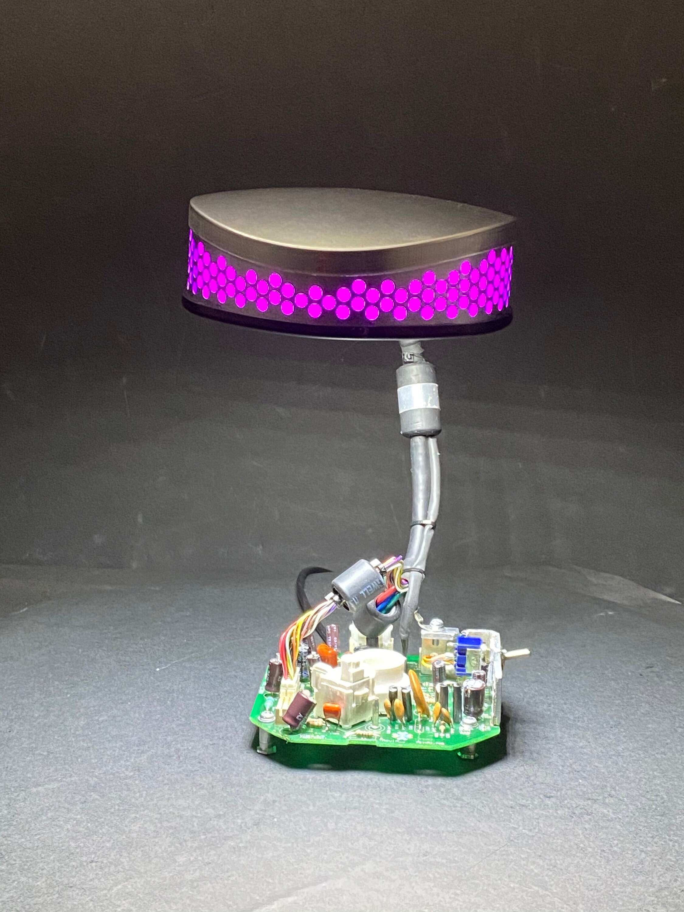 Imac Desk Lamp Steampunk Table Lamp Purple LED Light Etsy UK