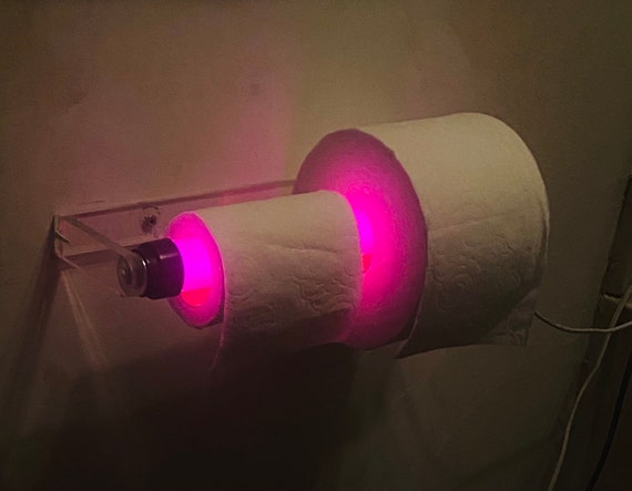 Toilet Paper Holder Night Light LED Double Roll Etsy Australia