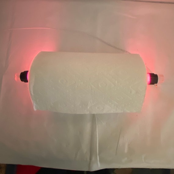 Towel Rack Night Light Illuminated LED Paper Towel Holder Etsy UK