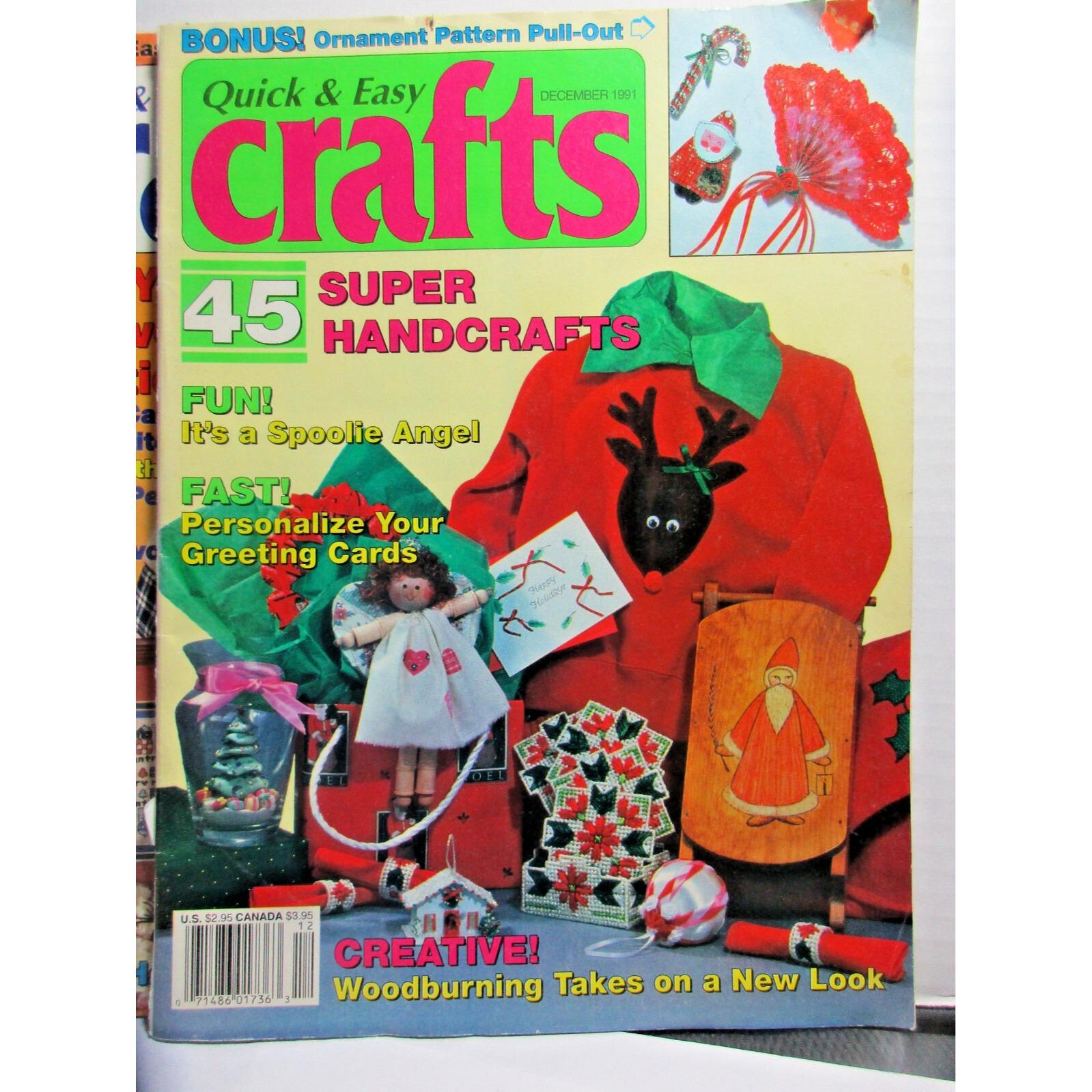 Lot of 8 - Crafts Magazines - Mixed Brands and Crafts (see Photos) - Etsy