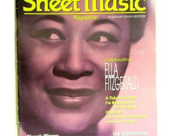 Sheet Music Magazine Sept/Oct 1996 Piano/Guitar/Vocal 11 Arrangements Vol 20 #5
