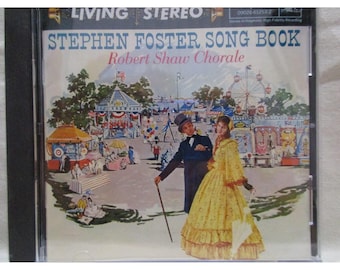 Cancionero de Stephen Foster de Robert Shaw CD coral Living Stereo Ephemera