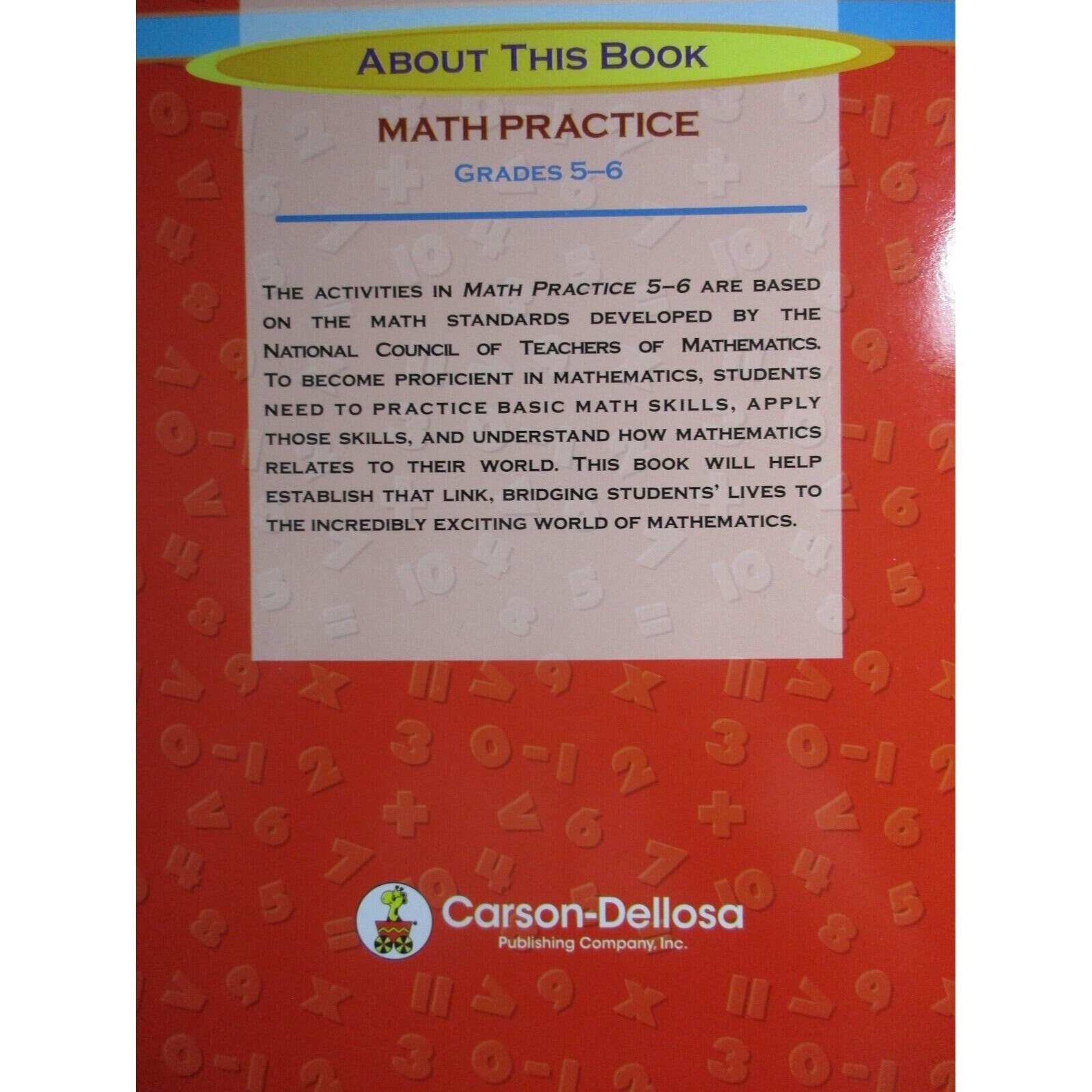 Math Practice: Skills for Success Grades 5 6 by Bill Linderman 2003 - Etsy